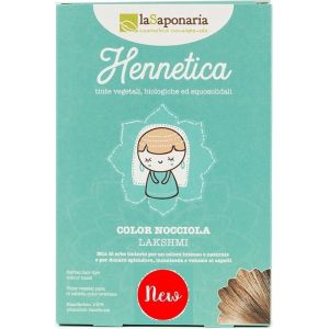 Image de La Saponaria Coloration Capillaire V&eacute;g&eacute;tale Lakshmi Noisette - 100 g