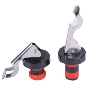 Wadiga Set de 2 Bouchons Hermétiques Décapsuleurs pour Bouteilles