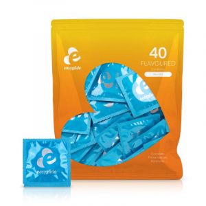 EasyGlide - Préservatifs parfumés - 40 pièces