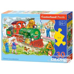 Castorland Locomotive Verte