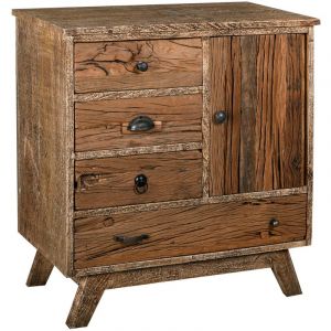 Image de Aubry Gaspard Commode en bois recyclé et métal