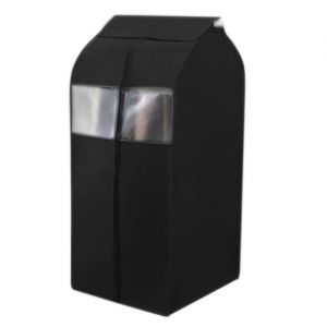Housse à vêtements à suspendre noire - 59x110x47 cm