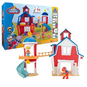 Image de Giochi Preziosi DINO RANCH - RICHE PLAYSET JOUANT LE CLUBHOUSE AVEC 5 ENVIRONNEMENTS D