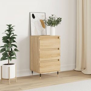 VidaXL Buffet chêne sonoma 40x35x70 cm bois d'ingénierie