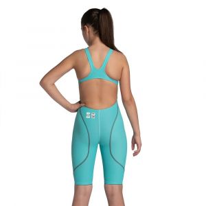 Arena Powerskin ST Next Maillot de Bain une Pi&egrave;ce Fille, Maillot de Bain Approuv&eacute; par la FINA, Maillot de Bain en Tissu Recycl&eacute; pour Fille, Maillot de Bain une Pi&egrave;ce Doubl&eacute; avec Bretelles Renforc&eacute;es