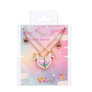 Souza For Kids Set cadeau BFF Licorne 2 colliers