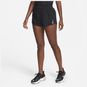 Nike Short taille mi-haute avec sous-short intégré femme AeroSwift Dri-FIT AD 8 cm
