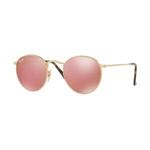 Ray-Ban Lunettes de soleil ROUND METAL RB3447N Jaune