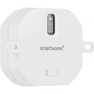 Smartwares Module encastrable Plug & Connect - Variateur d'intensité - Pour éclairage sans fil jusqu'à 200 W - Système domotique SH4-90265 Blanc