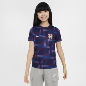 Nike Maillot d'Avant-Match Angleterre Junior - Purple, Purple - Taille 12-13Y