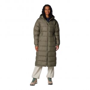 Image de Columbia Doudounes Pike Lake II Long Jacket Kaki - Taille EU S,EU M,EU L,EU XL