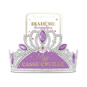 DIAD&Egrave;ME HUMORISTIQUE STRASS MISS CASSE-COUILLE