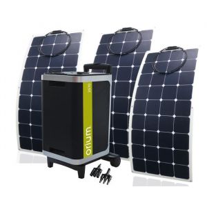 Orium Pack station d'énergie portative IZYWATT 2570 et 3 panneaux solaires 120W