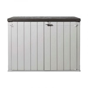 Coffre de jardin Storaway PLUS 2XL TOOMAX - 2270L - Taupe