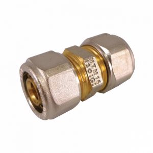 Image de Quick Plomberie Jonction &eacute;gale &agrave; compression pour tube multicouche