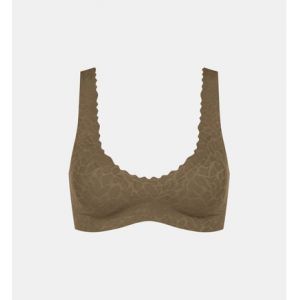 Sloggi Bralette Zero Feel Lace Vert Olive - Taille M