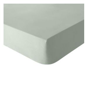 Essix Drap Housse, Coton, Aloe, 140x190 cm