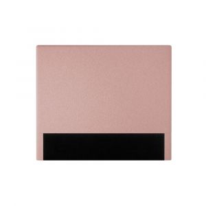 Loungitude Tête de lit en tissu bouclette - 140cm - Rose