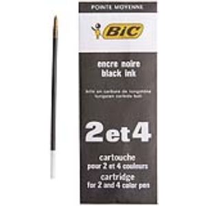 Bic Recharge pour stylos 2-4 couleurs pointe moyenne