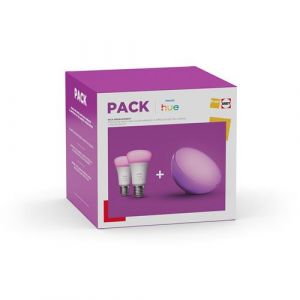 Pack Réequipement Philips Hue Ambiance blanc et couleur et Philips Hue Go
