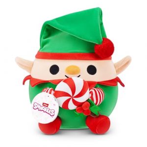 Zuru Peluche de No&euml;l Snackles 20 cm s&eacute;rie 2 de, Peluche avec Accessoire Snack