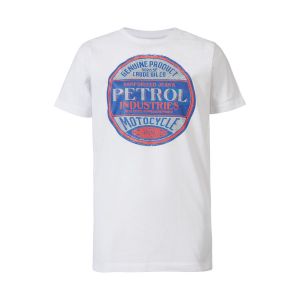 Petrol industries T-shirt manches courtes imprimé 8-16 ans Blanc - Taille 10 ans;16 ans
