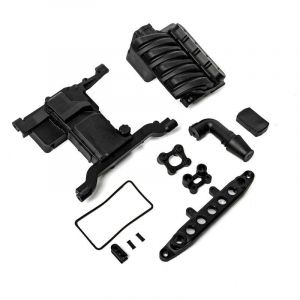 Axial SCX6 - Front Servo Mount/Engine Cover/Seals