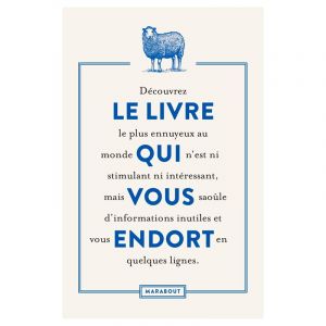 Le livre qui vous endort