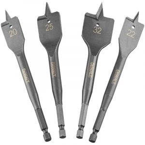 Image de Dewalt Mèches à bois plate Hexaonal EXTREME (4 pcs) - DT4797-QZ