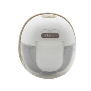 Tire-lait simple Mumflöw portable chauffant 2-en-1 - Blanc