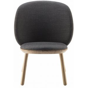 Image de Emko Fauteuil en tissu gris Naïve