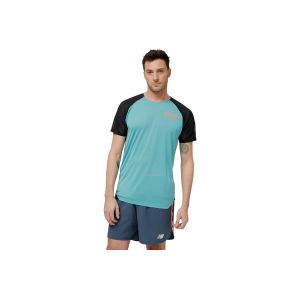 New Balance Accelerate Pacer M v&ecirc;tement running homme Bleu - Taille S