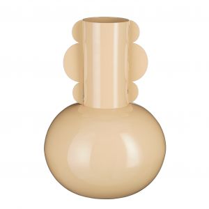 Mica Decorations Vase Boyd - H36 x Ø25 cm - Métal - Beige