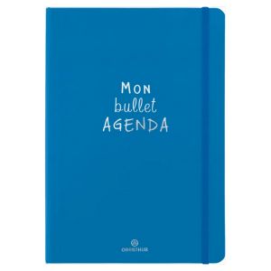 Oberthur Agenda semainier 2024-2025 21.6 x 15.5 cm Bullet Bleu - Editions