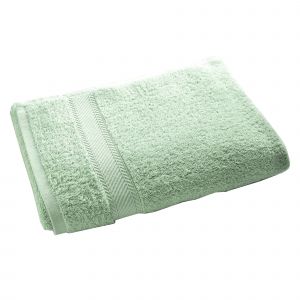 Drap de bain vert 70x140 en coton