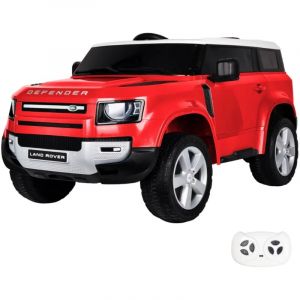 Berghoff Landrover Defender Voiture Électrique pour Enfants Rouge avec Télécommande 12V 0-6 ans