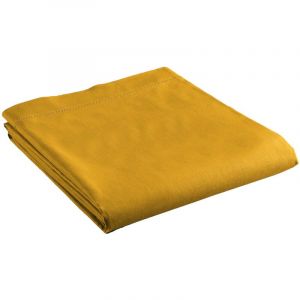 Emotion Douceur D'intérieur - Drap plat coton 240 x 300 cm curry