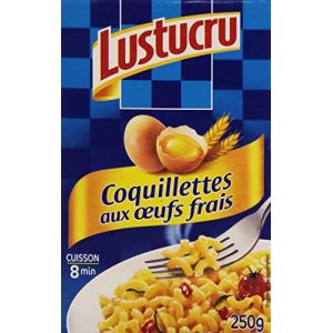 Lustucru Coquillettes aux OEufs Frais le Paquet 250g