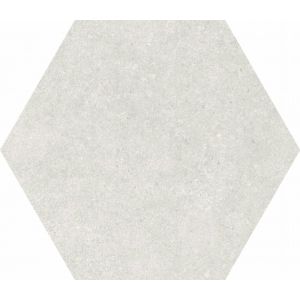 Carrelage hexagonal loft blanc 25x25 cm