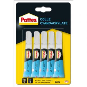 Pattex Colle cyanoacrylates Liquide 5x2g