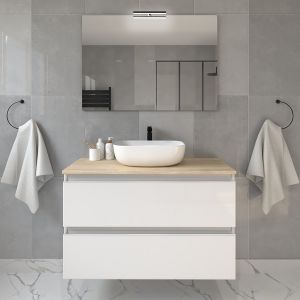 -16% - Cosyneo - Meuble de salle de bain BALEA - 100cm