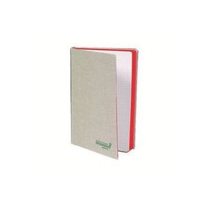 Aurora Carnet toile grise 19,5 x 12,5cm 5x5