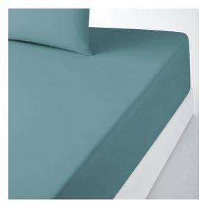 Drap housse uni polycoton, bonnet 30 cm, Scenario Standard Couleur Standard Taille 140 x 190 cm