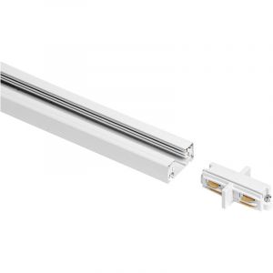 Ledvance Connecteur d'alimentation lin&eacute;aire optionnel TRACKLIGHT, blanc, pour la connexion de deux rails d'alimentation, design moderne de type loft, pour la mise en &oelig;uvre de diff&eacute;rentes dispositions