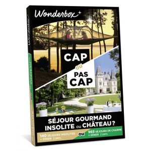 Wonderbox Coffret cadeau Copc Séjour gourmand insolite ou château ?