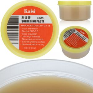 Flusso / Flusso per saldatura marrone ZJ-18 in una scatola da 115 ml
