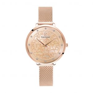 Pierre Lannier Montre femme Montres 041K958 - Bracelet Acier Dor&eacute; rose
