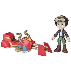 Star Wars Figurine Nash Durango et v&eacute;hicule Speeder Bike &agrave; l'&eacute;chelle 10 cm, Jouets pr&eacute;scolaires Star Wars pour Filles et gar&ccedil;ons, d&egrave;s 3 Ans