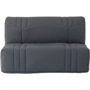 Banquette BZ DREAM anthracite 100% coton L 145 P 100 H 90 cm
