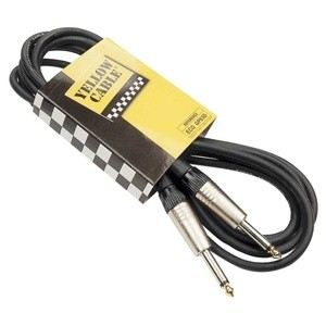 Image de Yellow Cable GP61D - Câble instrument standard profile Jack / Jack 1m